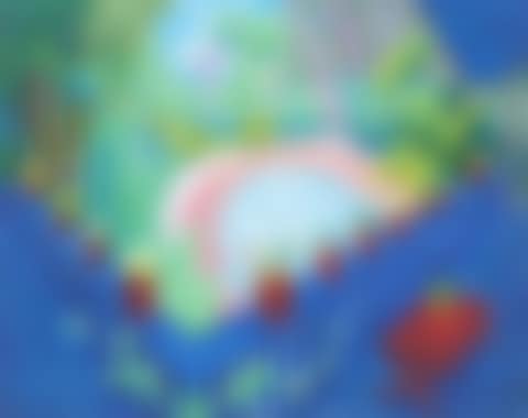 "Red Pots in the Garden," (preview)
