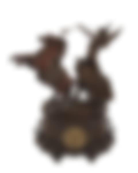 A spelter figural mantle clock (preview)