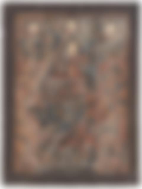 An "Our Lady of Immaculate Conception" carved wood retablo (preview)