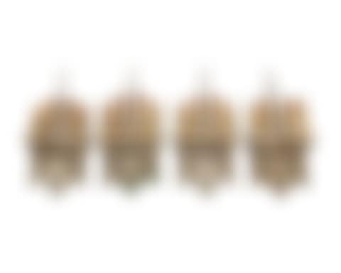 Four silvered-bronze wall sconces (preview)