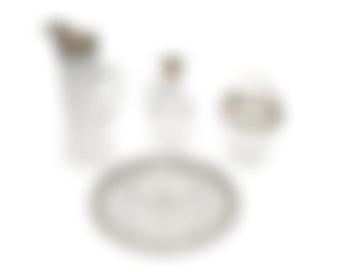 A group of American Brilliant cut glass and sterling silver items (preview)