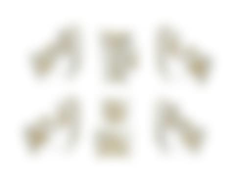 A set of "Seat Belt" dining chairs, for Phillips Collection (preview)