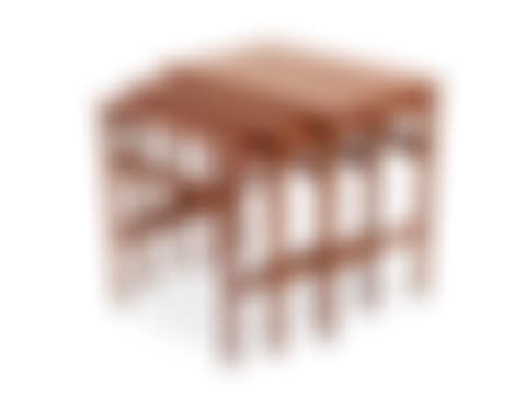 A set of teak nesting tables (preview)