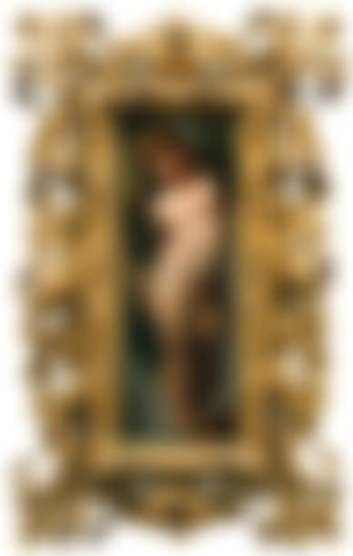 Putto with fruit garland (preview)