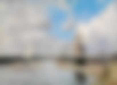 Sailboats at Trouville, the low tide jetties (preview)