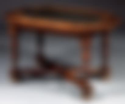 Octagonal walnut table (preview)