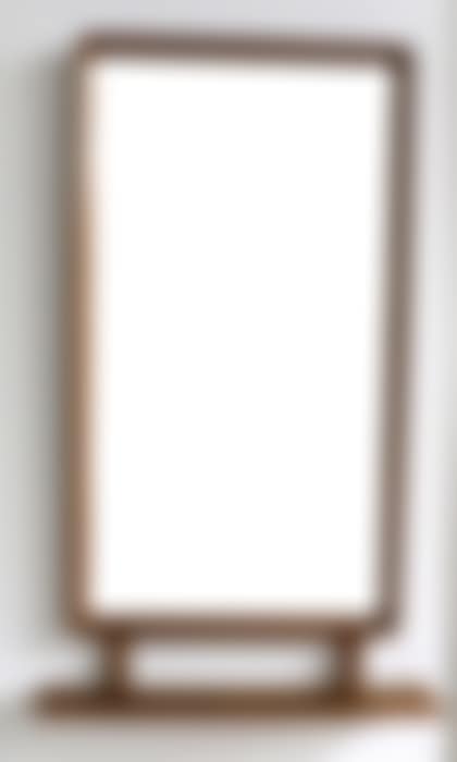 A Danish 1960s teak wall mirror (preview)