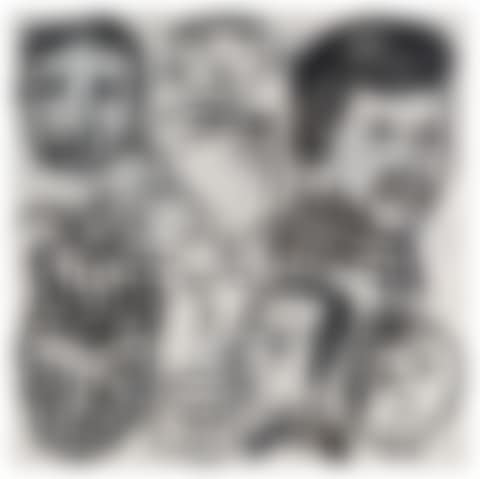 Crowd Painting #3-B (preview)