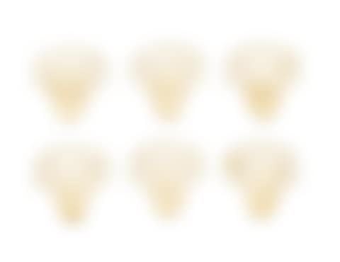 A Group of Six Murano Glass Shell-form Wall Sconces (preview)