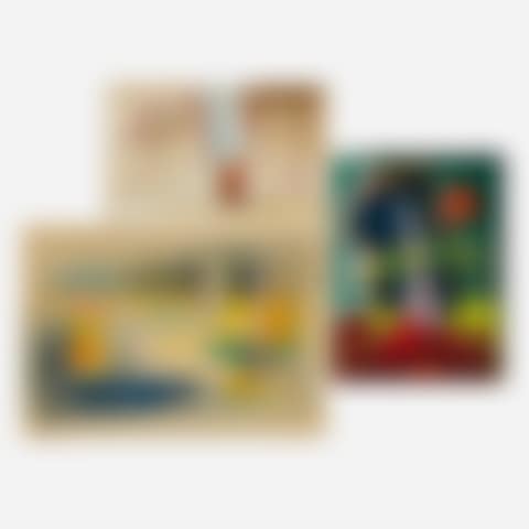 Construction with Vertical Center; Untitled Abstract Composition; Untitled Abstract (three works) (preview)