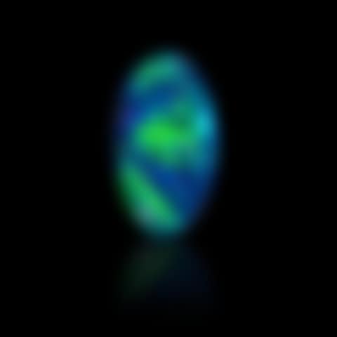 Black "Nobby" Opal with Blue-Green Fire (preview)