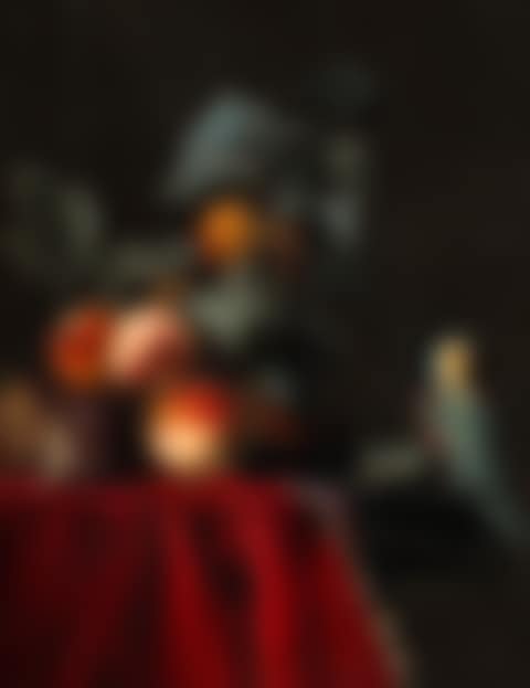 Still Life with Peaches and a Perroquet (preview)