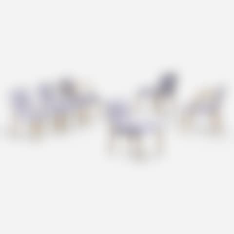 Dining chairs, set of six (preview)