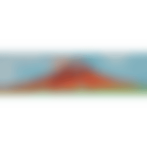 Mt. Fuji in Seven Colours - When life boundlessly flares up to the universe (Kusama 394) (preview)