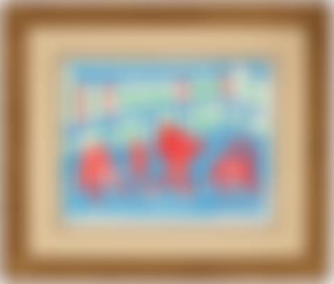 Two Red Chairs and Table, March (preview)