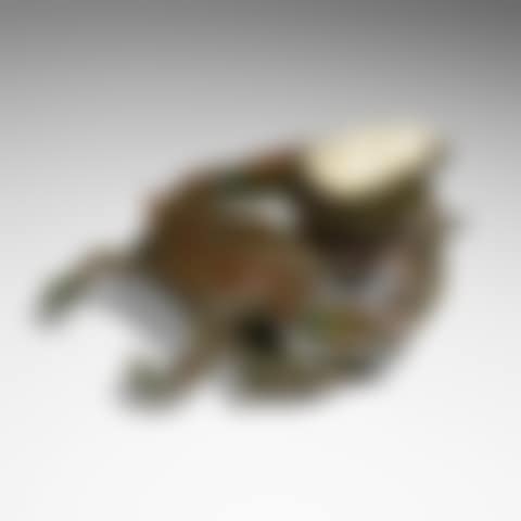Rare crab inkwell (preview)