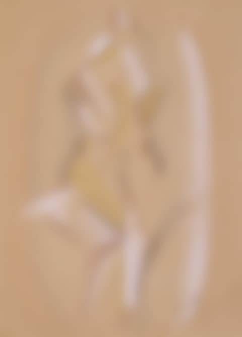 Seated Figure in an Oval (Femme) (preview)