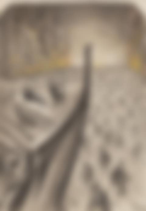 Surrealist Gondola above Burning Bicycles (Drawing for a Film Project with the Marx Brothers) (preview)