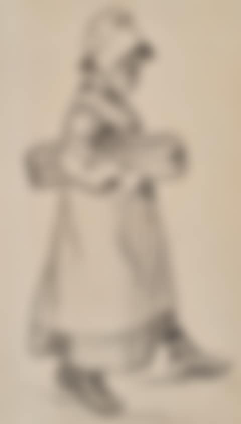 Jong meisje met een brood (Young Girl with a Loaf of Bread) (preview)