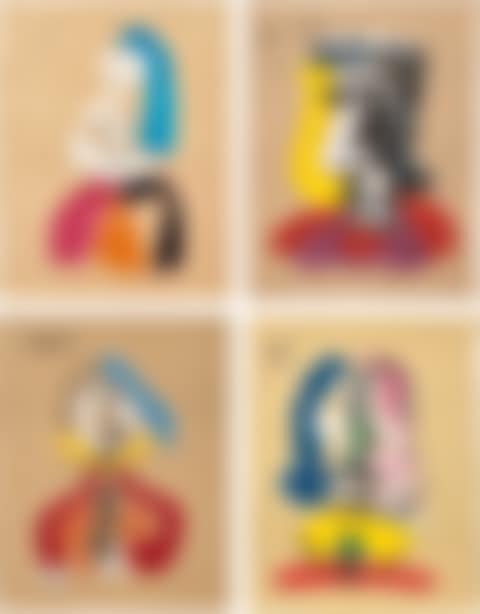 Portraits imaginaire (Imaginary Portraits): four plates (preview)