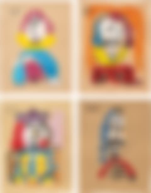 Portraits imaginaire (Imaginary Portraits): four plates (preview)