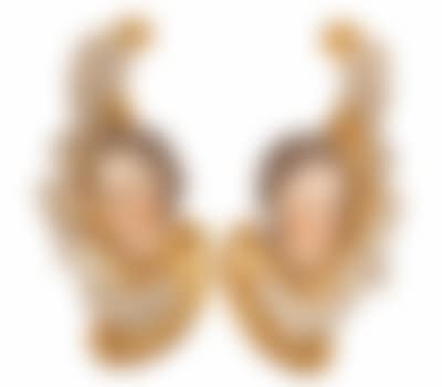 Pair of winged angel heads (preview)