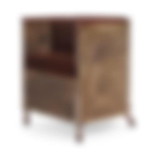 a 'Järn/Mocca' lounge chair (preview)