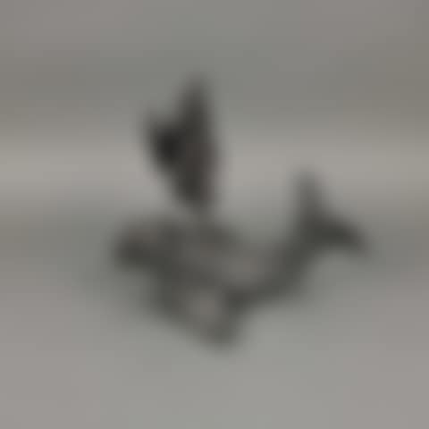 CAST COPPER STATUE OF MAN ON FISH (preview)