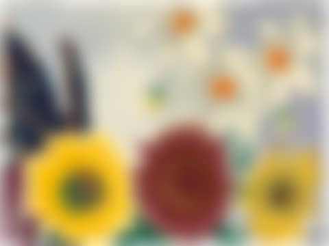 Sunflowers and dahlias (preview)