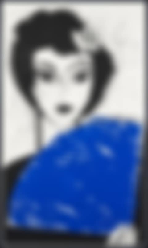 Mujer Con Abanico I (preview)