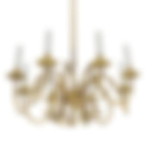 A Grag Studios Patinated Metal Eight Light Chandelier (preview)