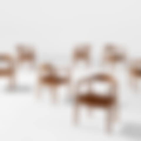 Set of ten "The Chair" armchairs, model no. 503 (preview)