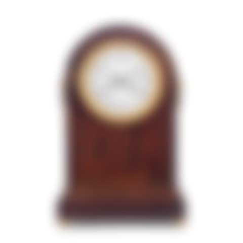 A mid 19th century brass inlaid rosewood mantel clock (preview)