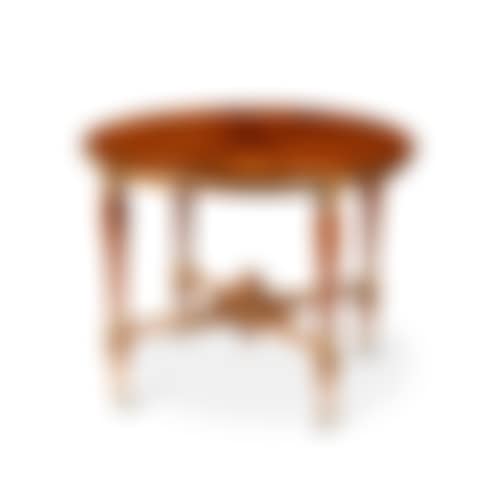 A late Louis XVI gilt-bronze mounted plumpudding mahogany guéridon (preview)