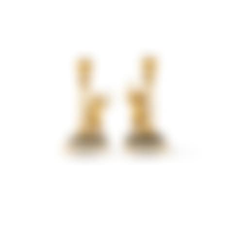 A pair of Louis XVI gilt-bronze mounted marble candlesticks (preview)
