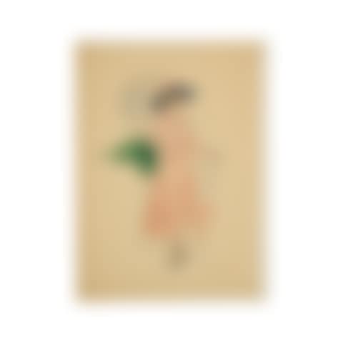 Olivia de Havilland "Jody Norris" Costume Sketch Designed by Edith Head and Drawn by Paula Giokaris for To Each His Own. (preview)