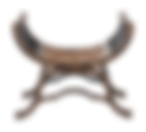 A Regency Style Japanned Curule Bench (preview)