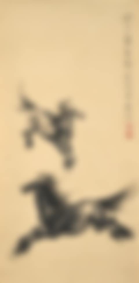 THREE HANGING SCROLLS (3) (preview)