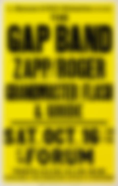A CONCERT POSTER: GAP BAND, ZAPP, GRANDMASTER FLASH AND GOODIE (preview)