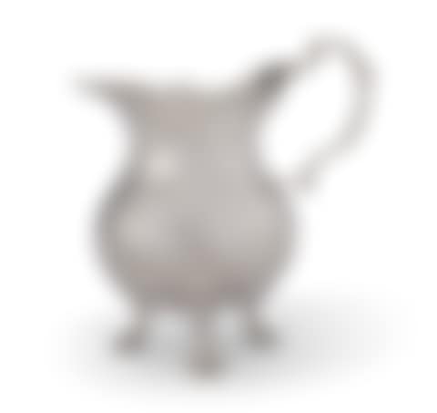 AN AMERICAN SILVER CREAM JUG (preview)