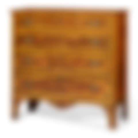 A FEDERAL PAINT-GRAINED "MATTESON-TYPE" BASSWOOD CHEST-OF-DRAWERS  (preview)