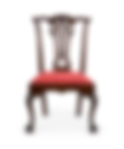 THE DESHLER FAMILY CHIPPENDALE CARVED MAHOGANY SIDE CHAIR (preview)