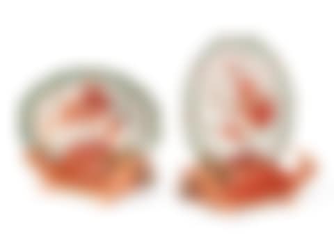 A PAIR OF CHINESE EXPORT PORCELAIN DRAGON-CARP  (preview)