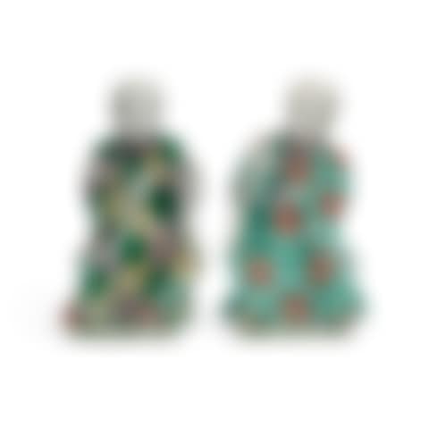 A PAIR OF CHINESE EXPORT PORCELAIN FIGURES OF SEATED LUOHANS (preview)