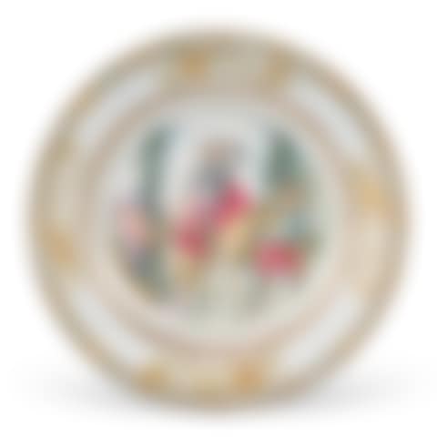 A CHINESE EXPORT PORCELAIN "DON QUIXOTE" PLATE (preview)