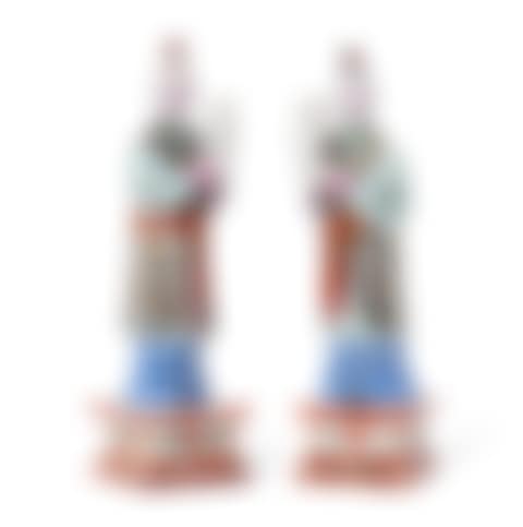A PAIR OF CHINESE EXPORT PORCELAIN COURT LADIES (preview)