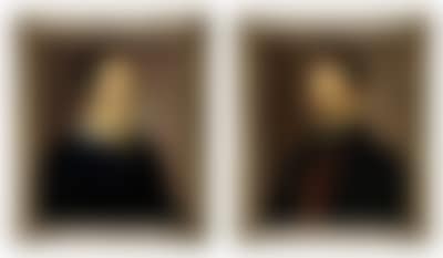 Paar Portraits - Damen- und Herrenbildnis (preview)