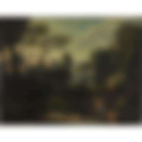Landscape with Diogenes throwing his bowl (preview)