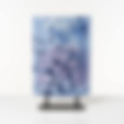 Stele on bronze base No. 10 - Blue vertical (preview)