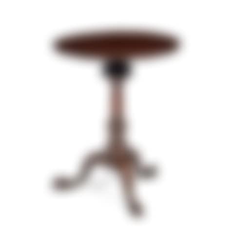 A Chippendale Tilt-Top Dish-Top Candlestand, Philadelphia, Pennsylvania (preview)